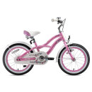 Bikestar Cruiser Kinderfahrrad 16 Zoll - Pink