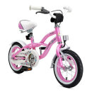 Kinderfahrrad Bikestar 12 Zoll - Deluxe Cruiser Glamour Pink