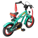 Bikestar Cruiser Kinderfahrrad 12 Zoll - Grün