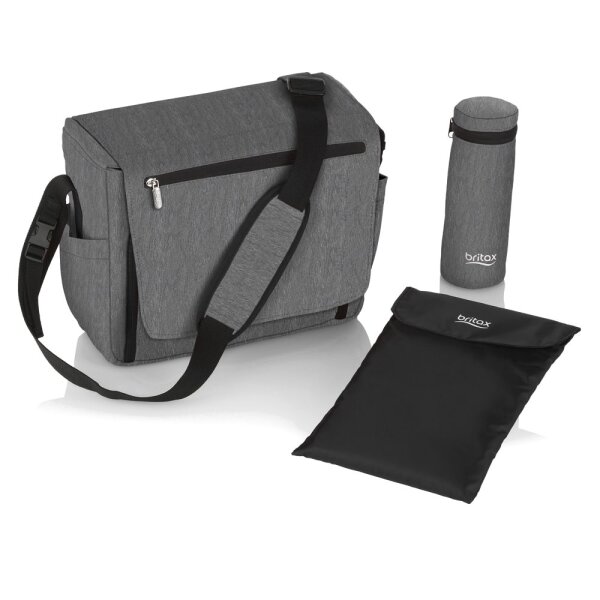 Britax Wickeltasche / Nursery Bag grey melange