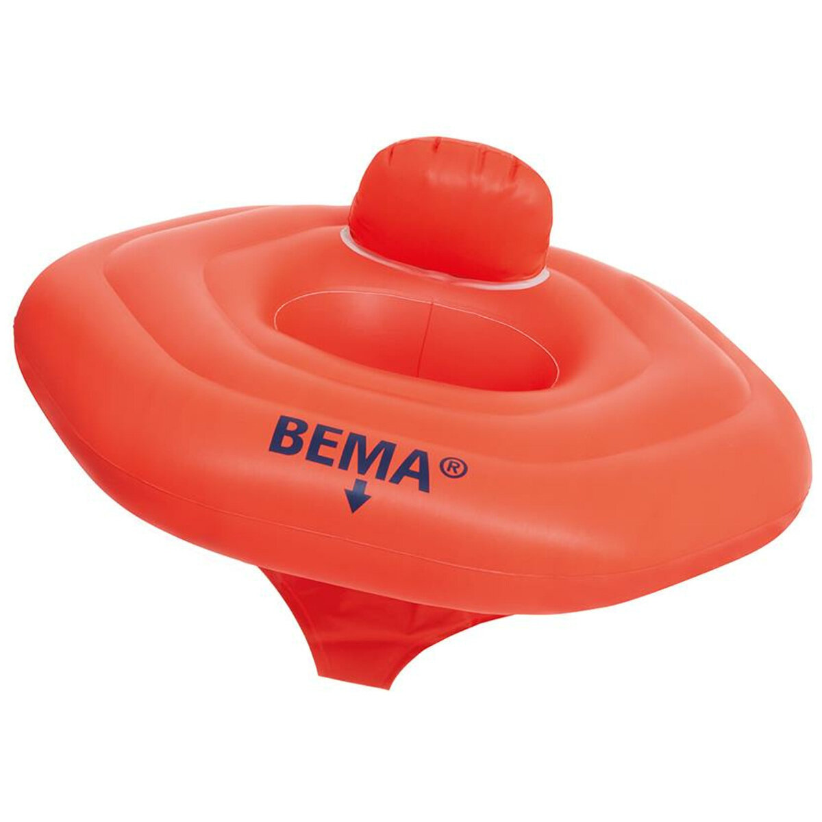 geprüfte Schwimmhilfe in Orange BEMA Baby Schwimmsitz Schwimmreifen für Babys 