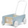 Kids Concept Lauflernwagen blau/grau