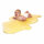 Heitmann Baby-Lammfell geschoren gold-beige 90-100 cm