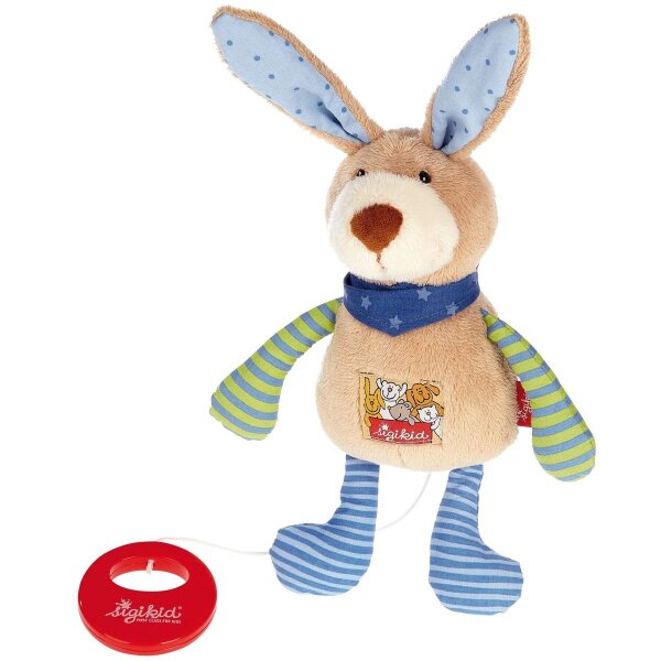 Sigikid Spieluhr Hase, blau