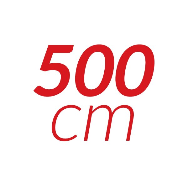 500 cm