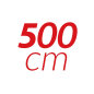 500 cm